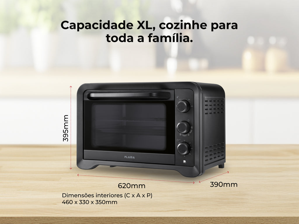 Mini Forno de Convecção 60L 2000W 1539FL