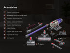 Aspirador Vertical ProExtreme Pet 85 Sem Fios 1648FL