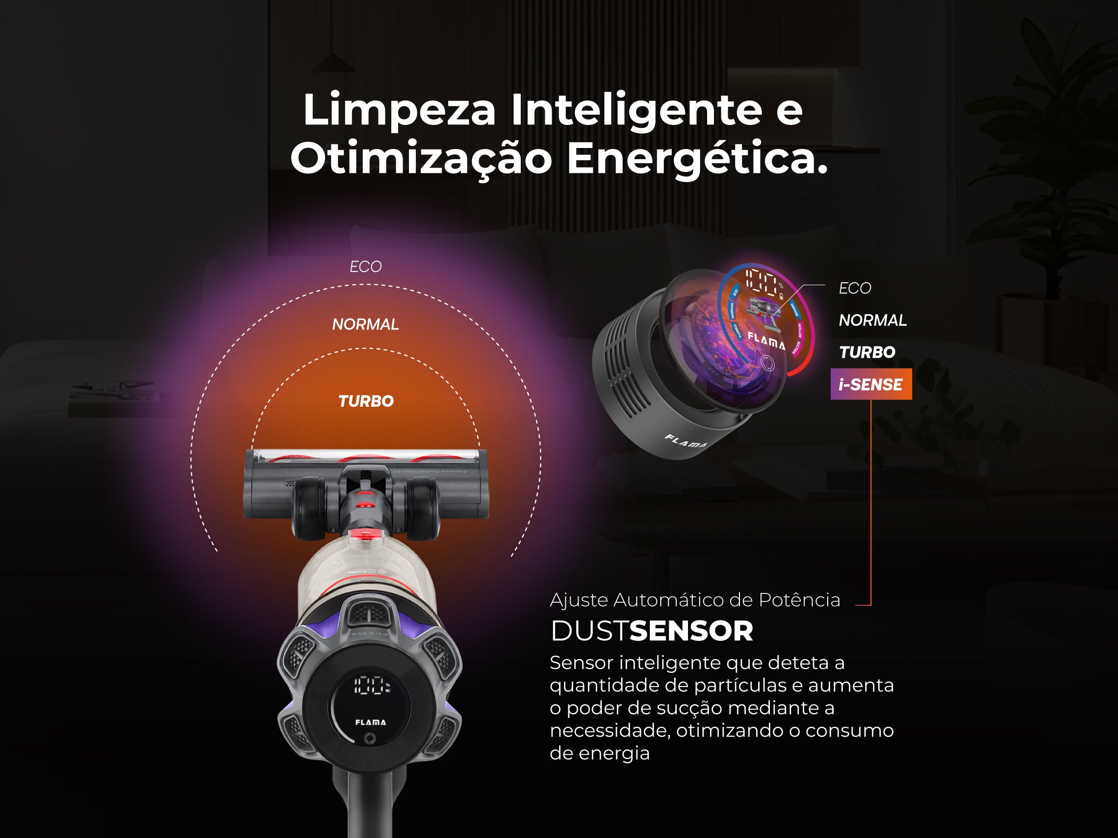 Aspirador Vertical Sem Fio ProExtreme Push&Clean 90 1651FL