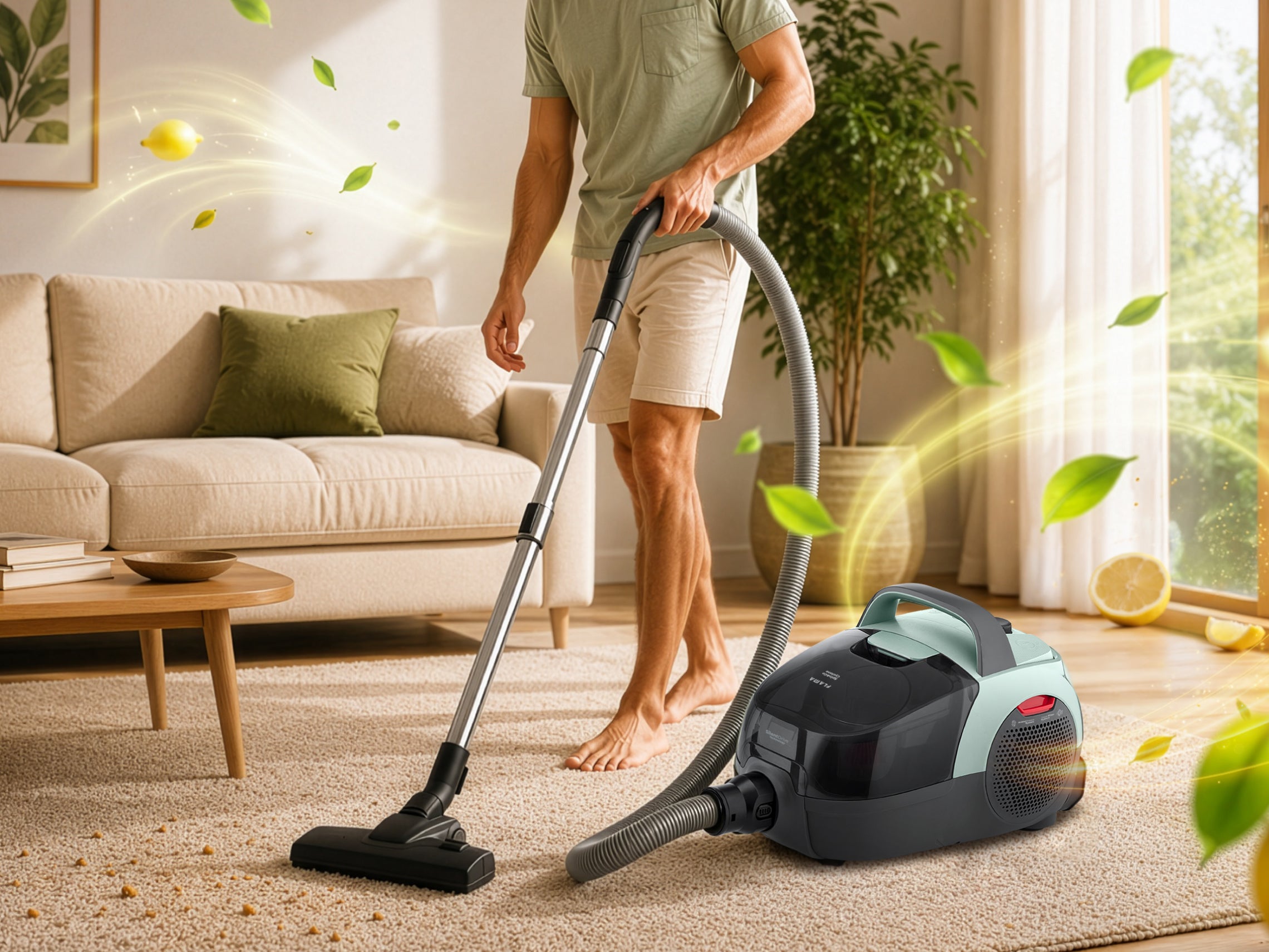 Aspirador Sem Saco Spin&Go Cyclone 800W 1687FL