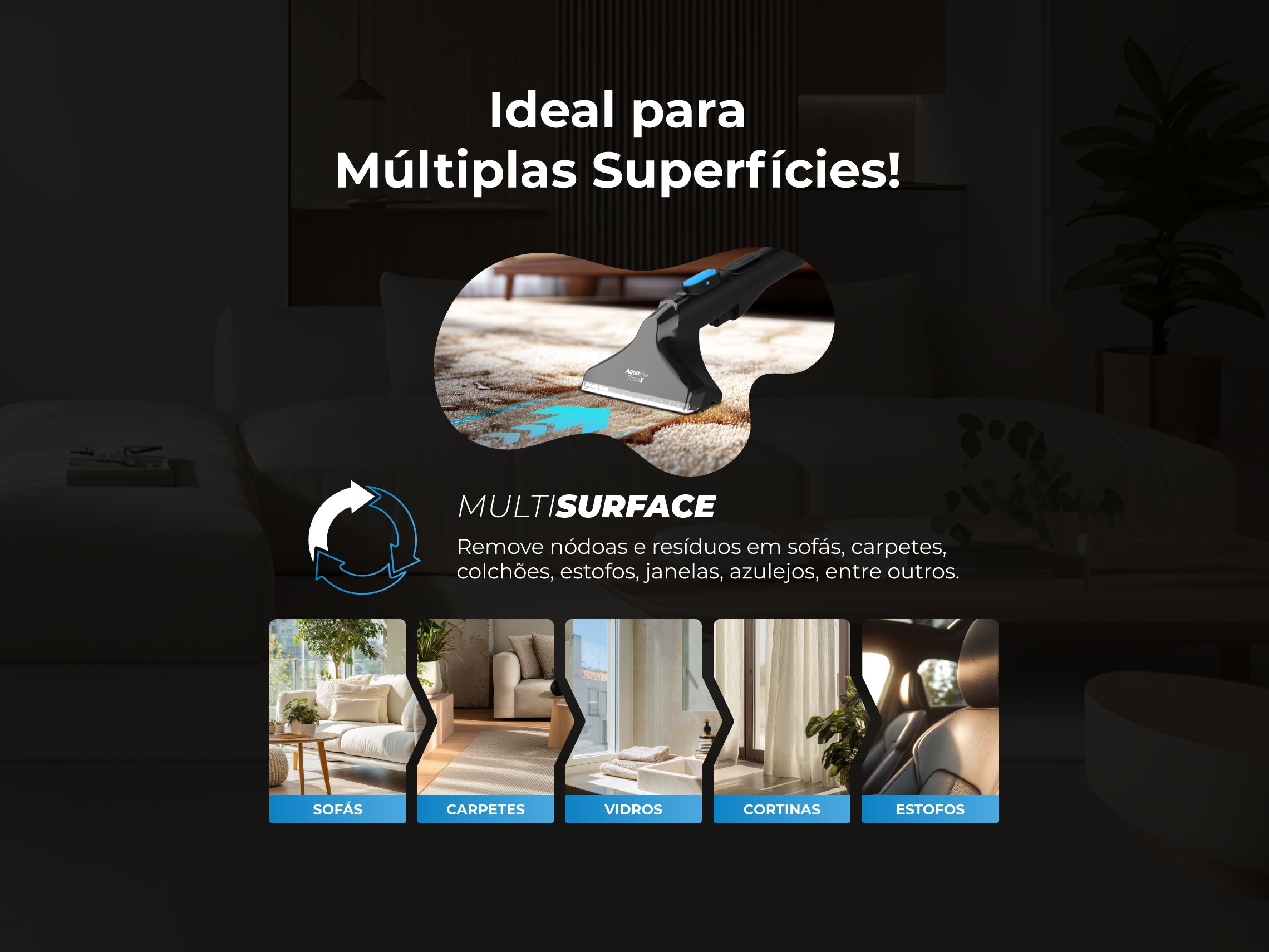 Máquina de Limpeza Aqualine SpotGo 1695FL