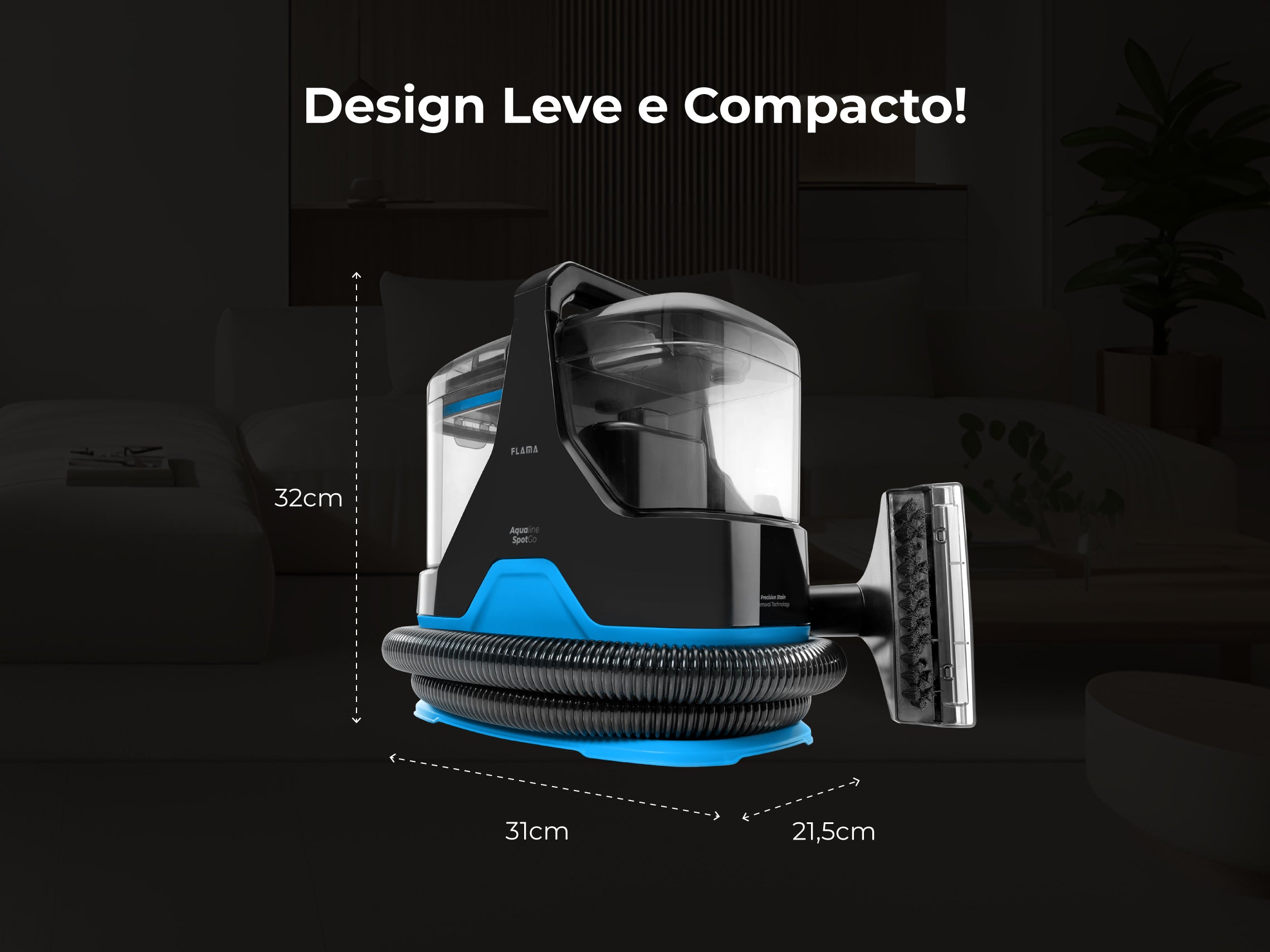 Máquina de Limpeza Aqualine SpotGo 1695FL