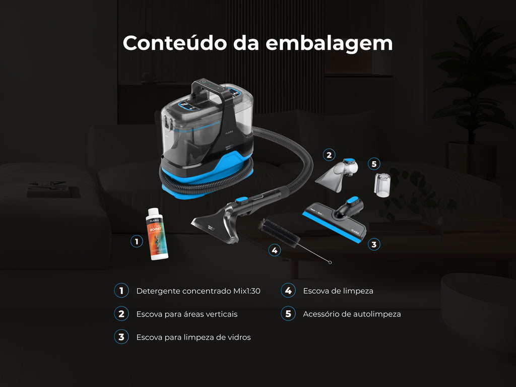 Máquina de Limpeza Aqualine SpotGo 1695FL