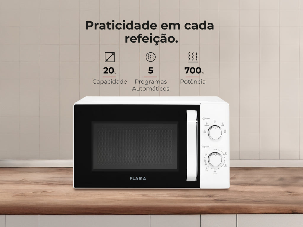 Micro-ondas 20L Branco 1808FL