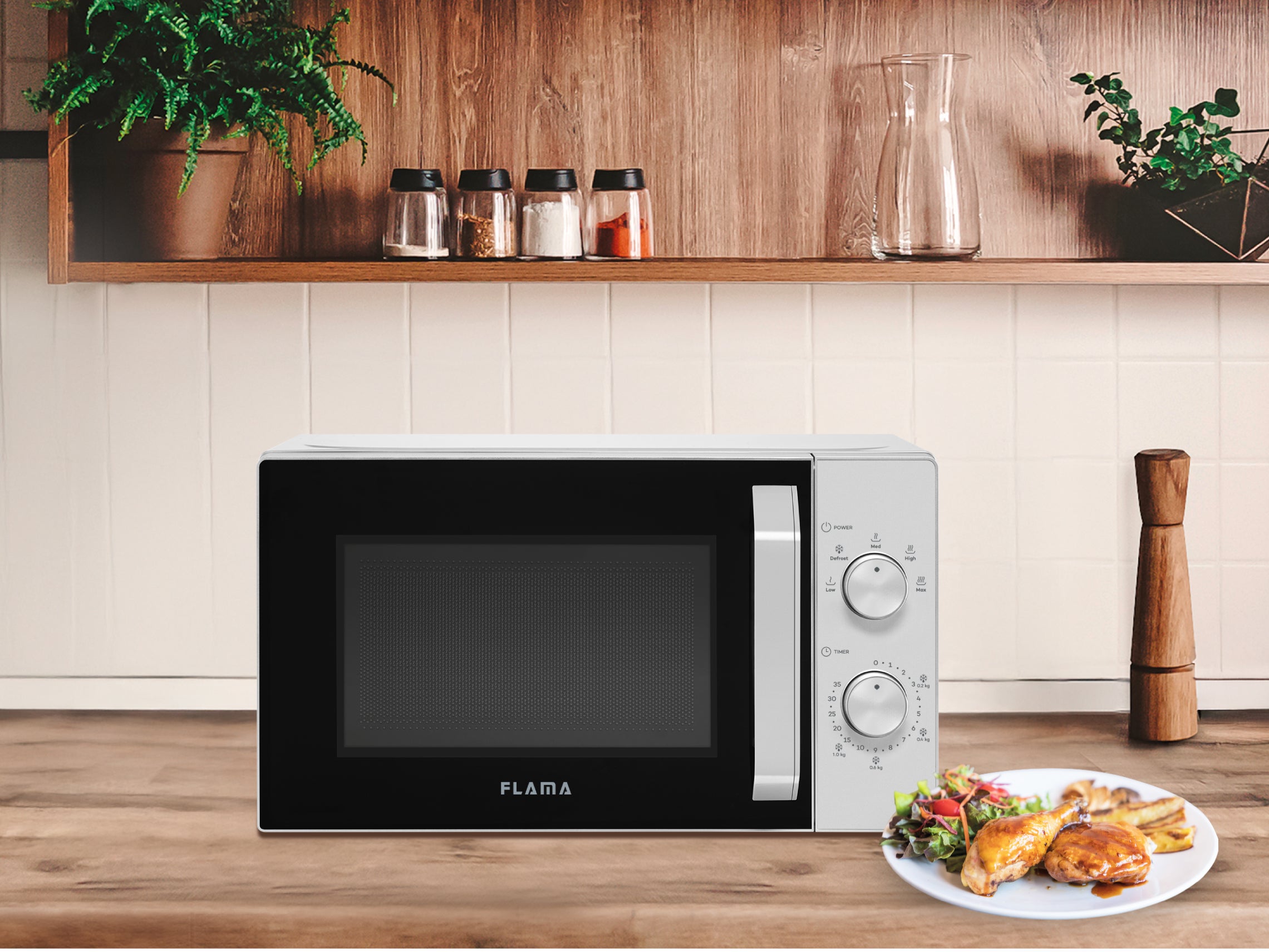 Micro-ondas 20L Cinza 1809FL