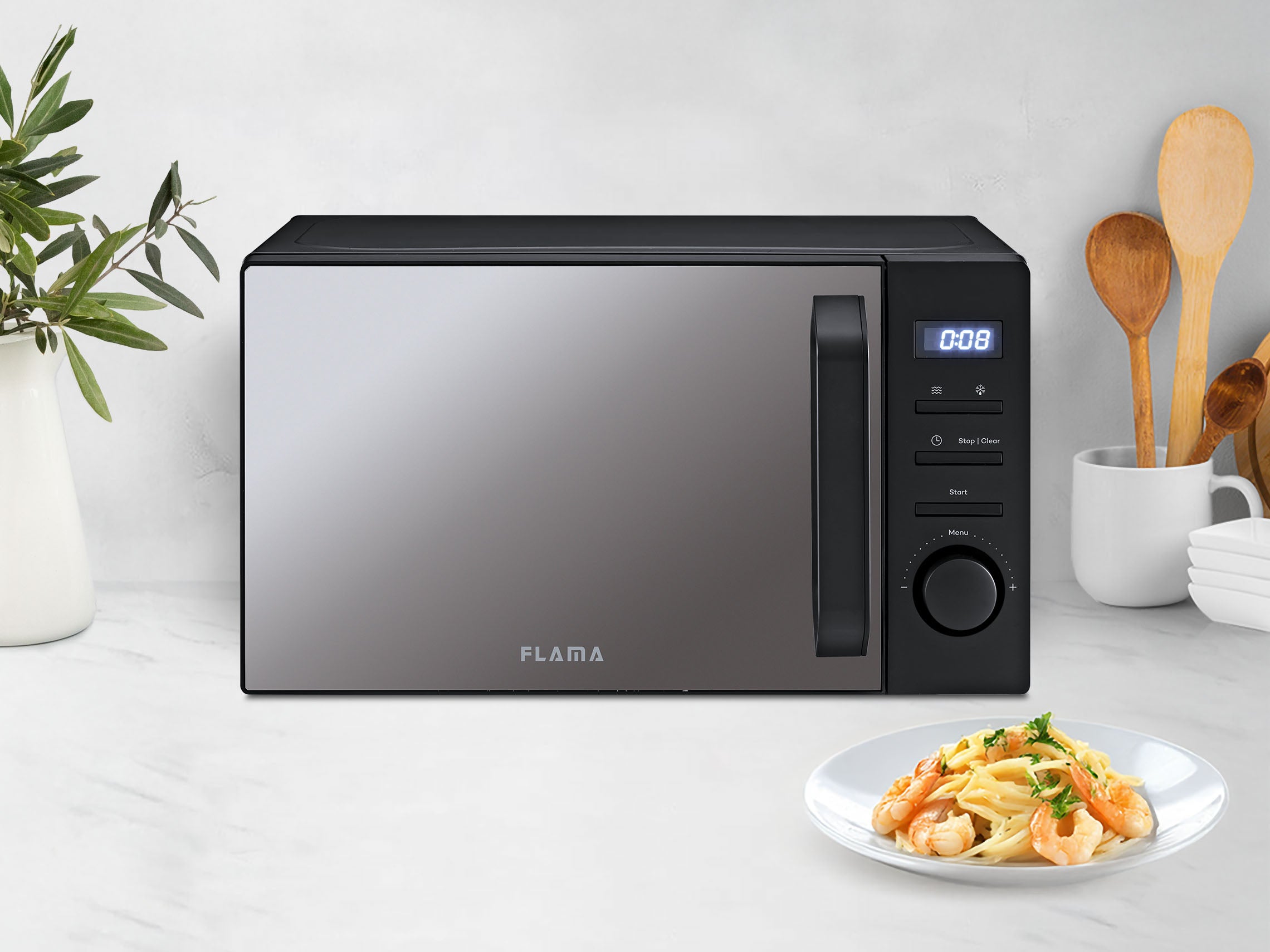 Micro-ondas 20L Digital Preto 1833FL
