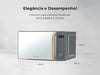 Micro-ondas 20L Digital Cinza 1842FL
