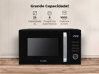 Micro-ondas 25L Digital Com Grill Preto 1862FL