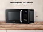 Micro-ondas 25L Digital Com Grill Preto 1862FL