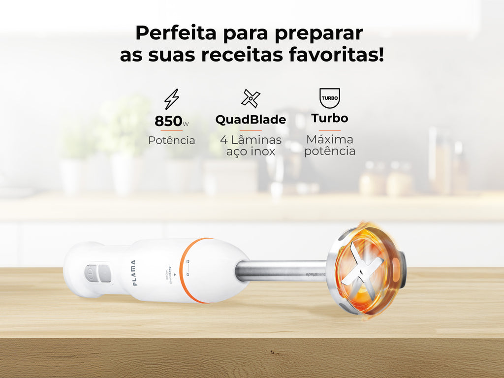 Varinha Mágica BlendEasy QuadBlade 850W 2032FL