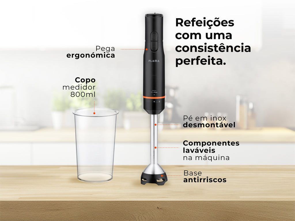 Varinha Mágica BlendEasy AntiScratch 1200W 2037FL