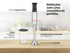 Varinha Mágica BlendPro QuadFlex LongFoot 1200W 2043FL