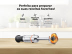 Varinha Mágica BlendUltra QuadFlex TitaniumBlade 1500W 2044FL