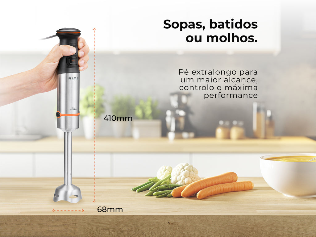 Varinha Mágica BlendUltra QuadFlex TitaniumBlade 1500W 2044FL