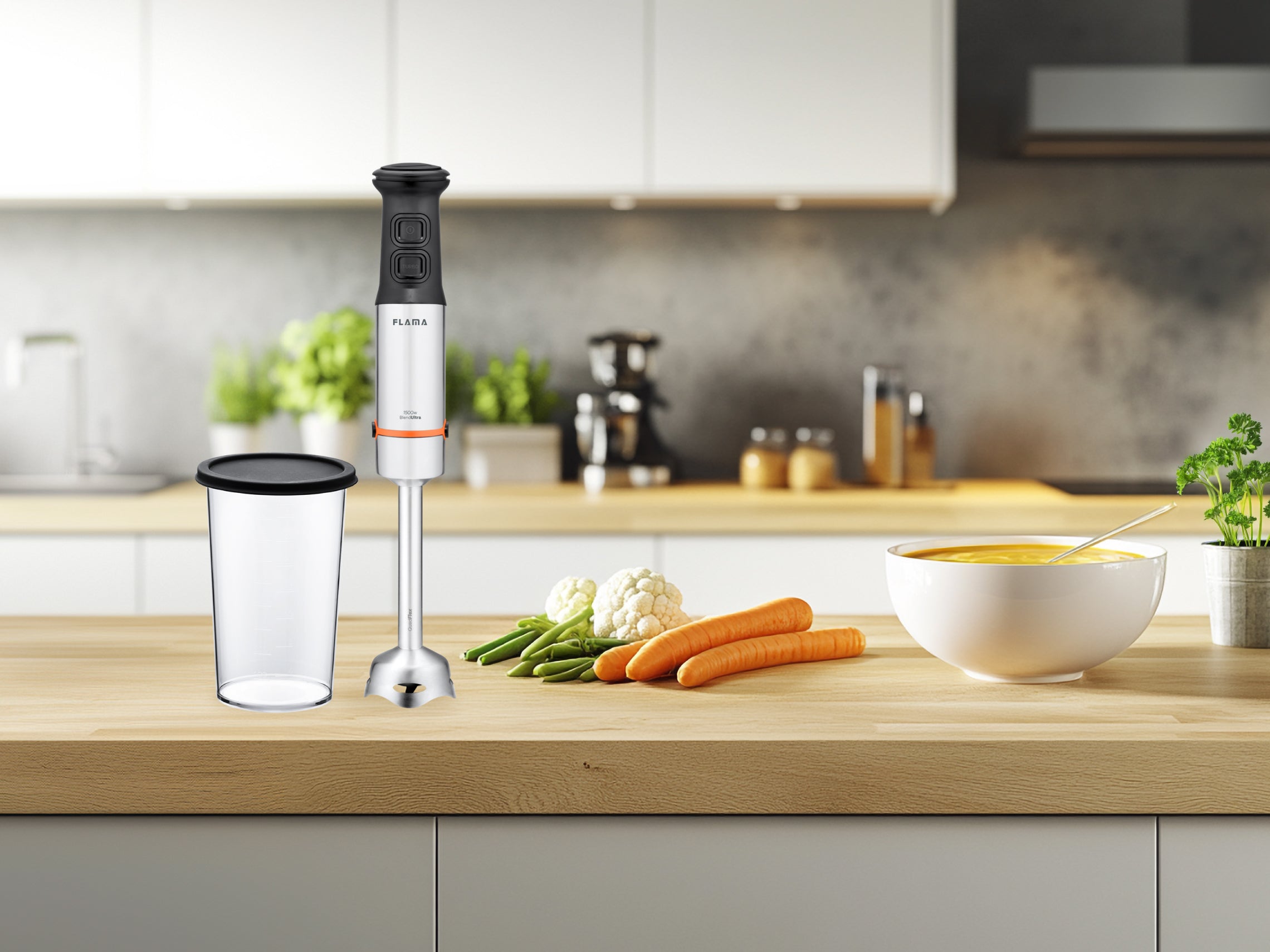 Varinha Mágica BlendUltra QuadFlex TitaniumBlade 1500W 2044FL