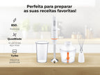 Varinha Mágica BlendEasy QuadBlade C/ Acessórios 850W 2052FL