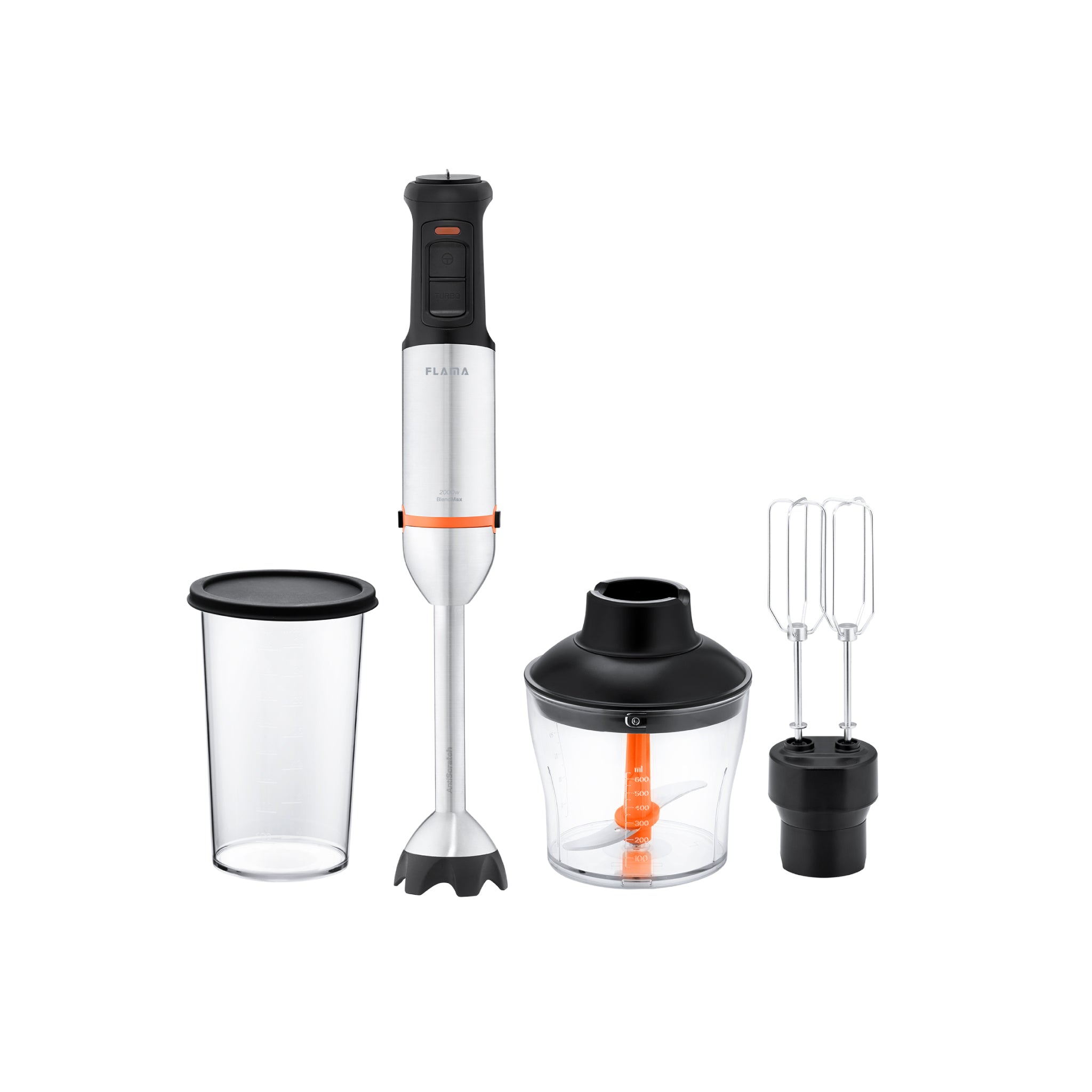 Varinha Mágica BlendMax HexaBlade AntiScratch C/ Acessórios 2000W 2056FL