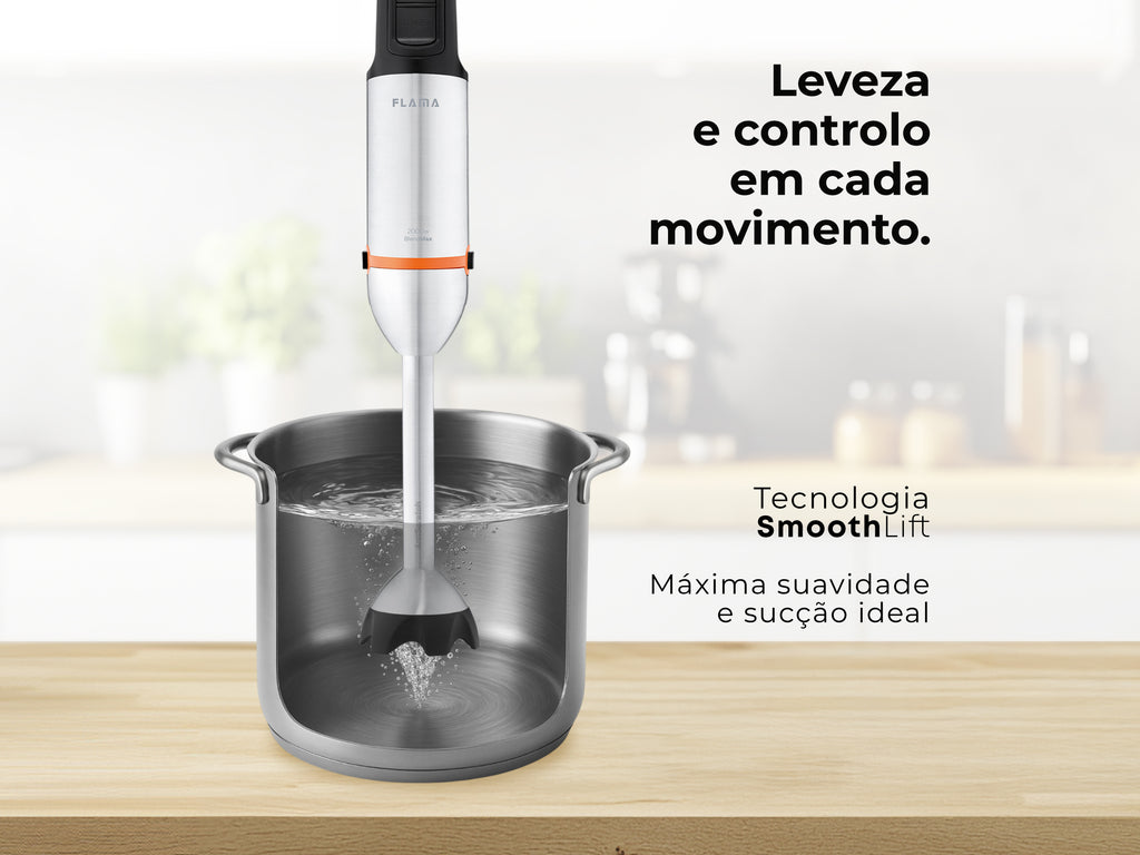 Varinha Mágica BlendMax HexaBlade AntiScratch C/ Acessórios 2000W 2056FL