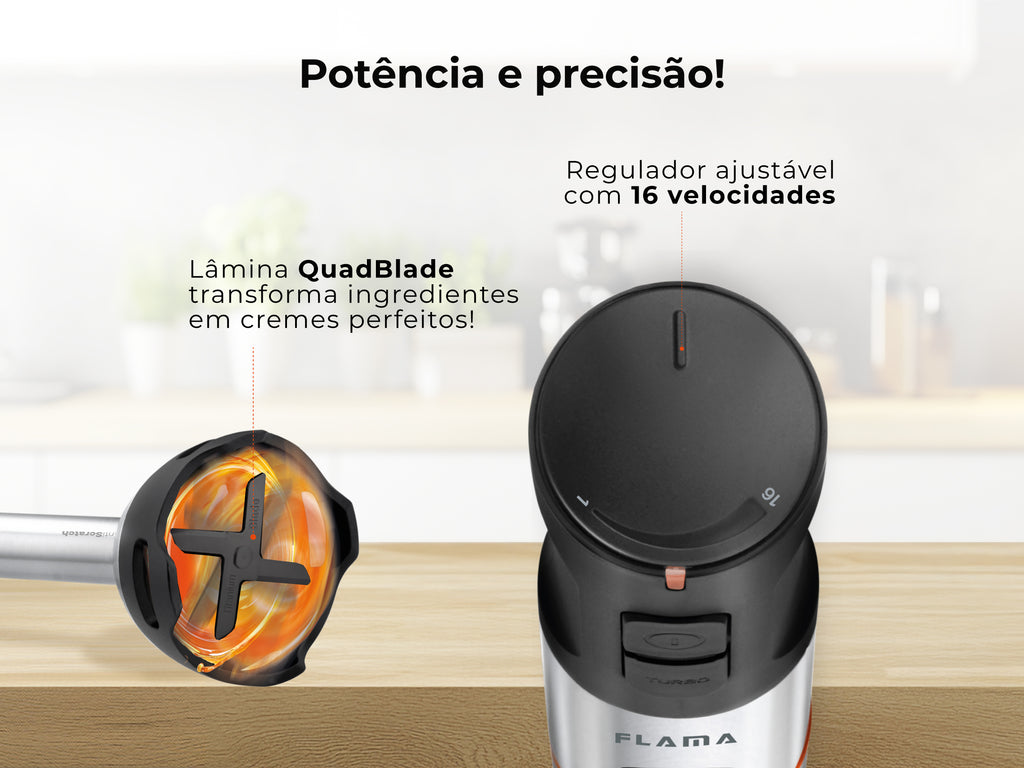 Varinha Mágica BlendUltra AntiScratch 1500W 2062FL