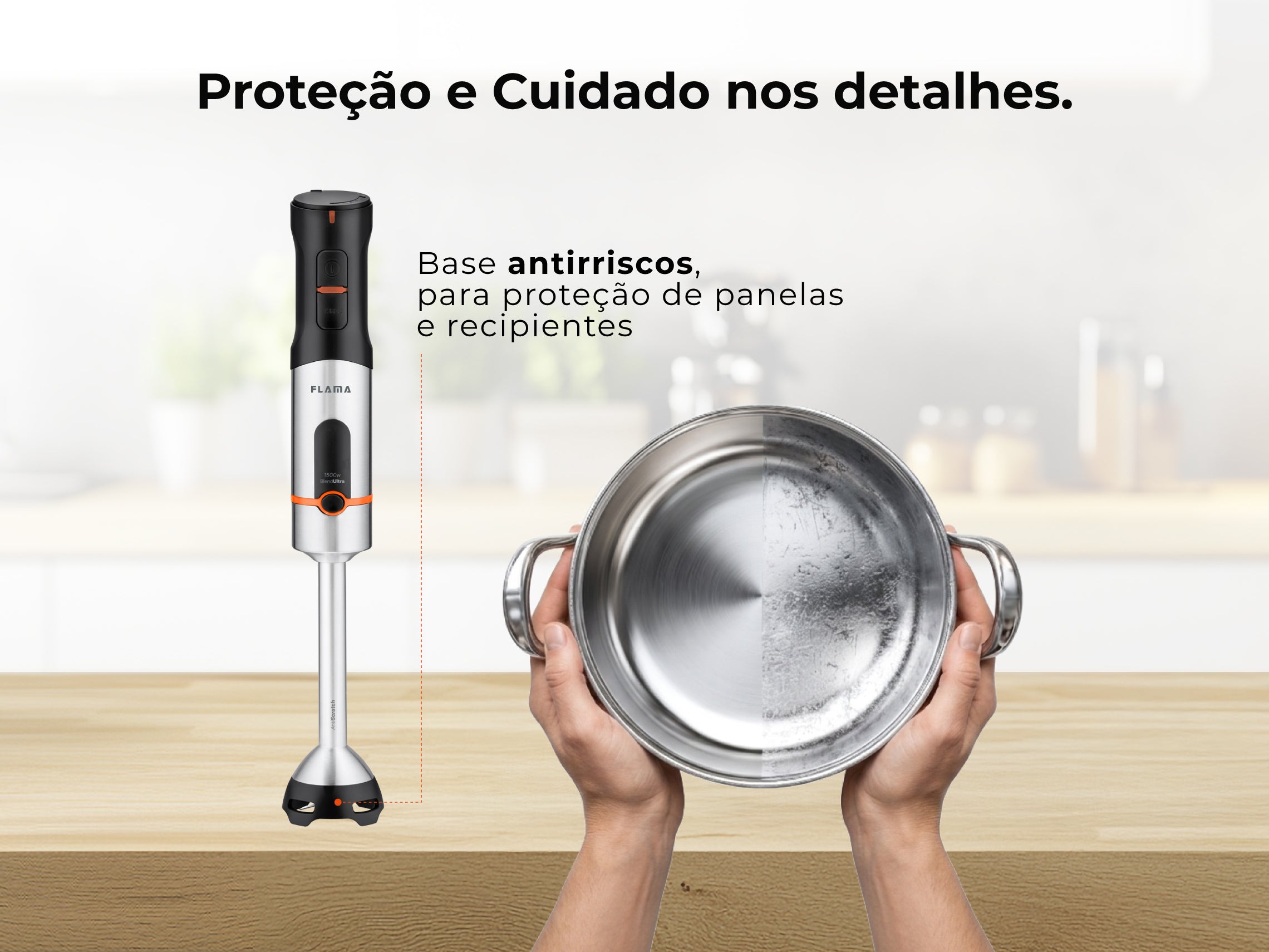 Varinha Mágica BlendUltra AntiScratch 1500W 2062FL