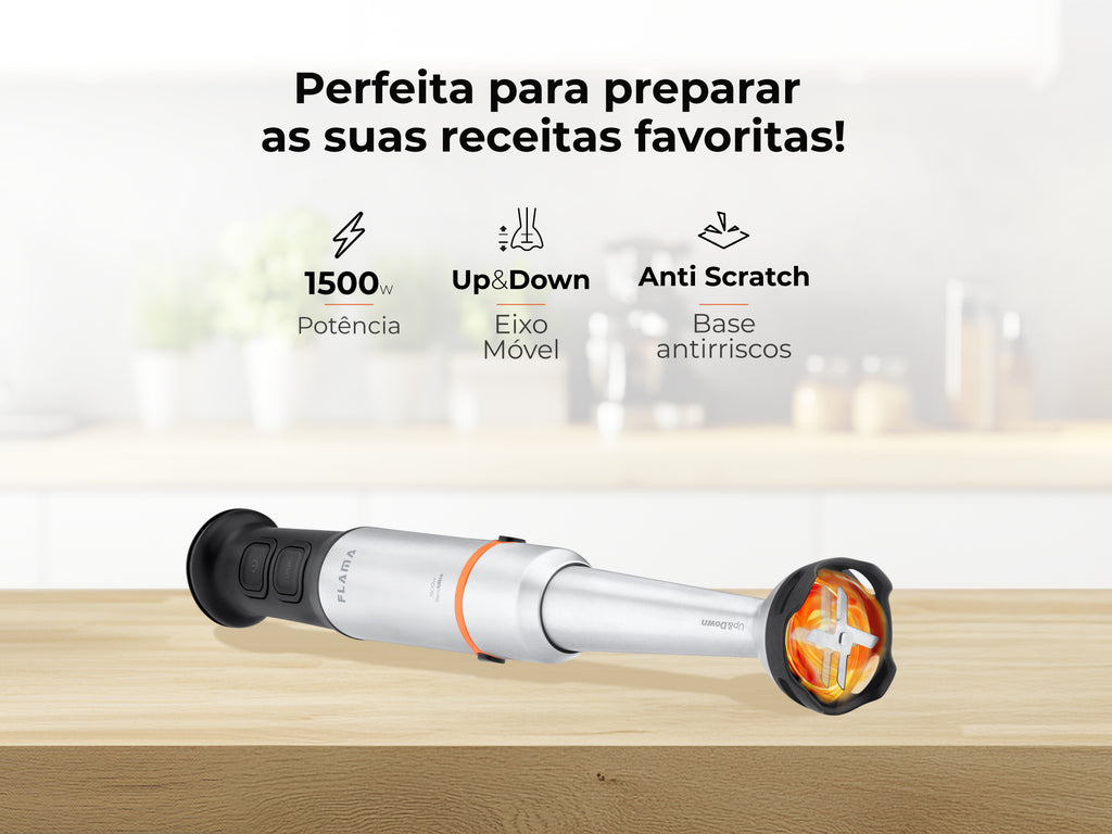 Varinha Mágica BlendUltra AntiScratch Up&Down 1500W 2064FL