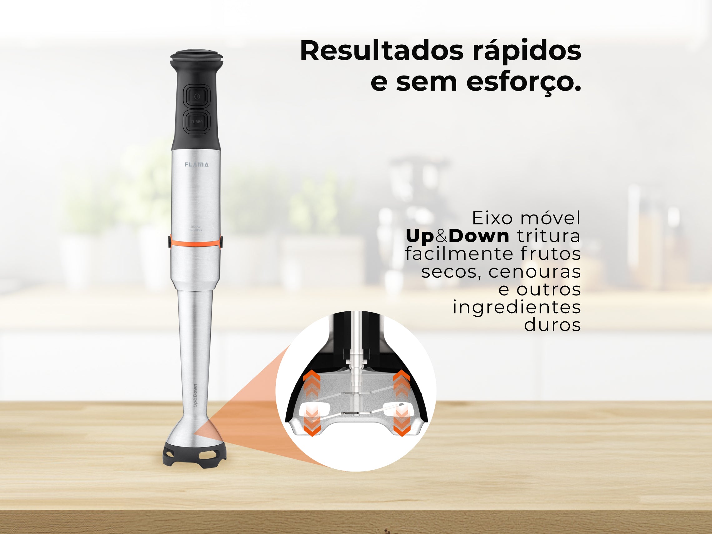 Varinha Mágica BlendUltra AntiScratch Up&Down 1500W 2064FL