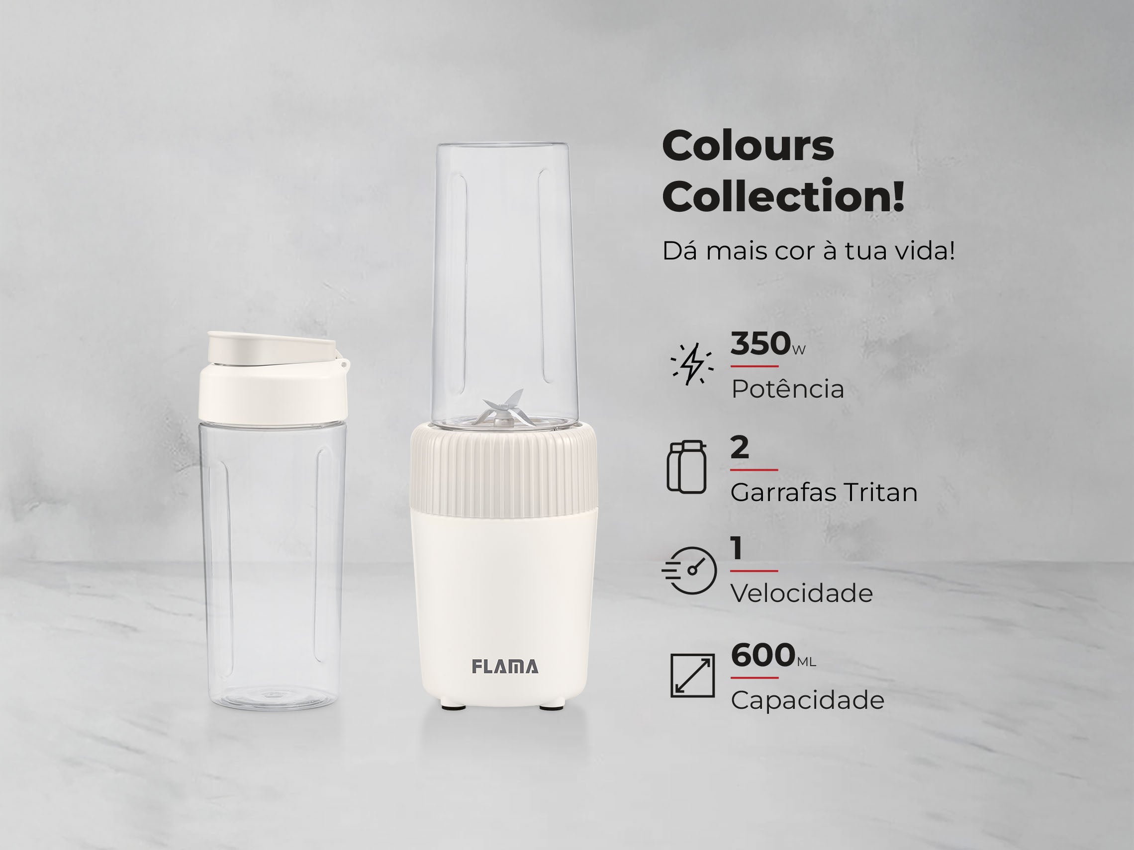 Liquidificadora To-Go Pearl White 2221FL