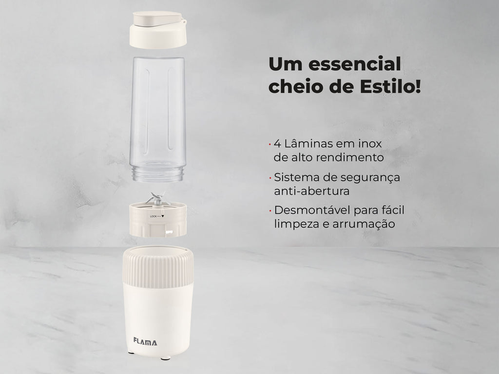 Liquidificadora To-Go Pearl White 2221FL