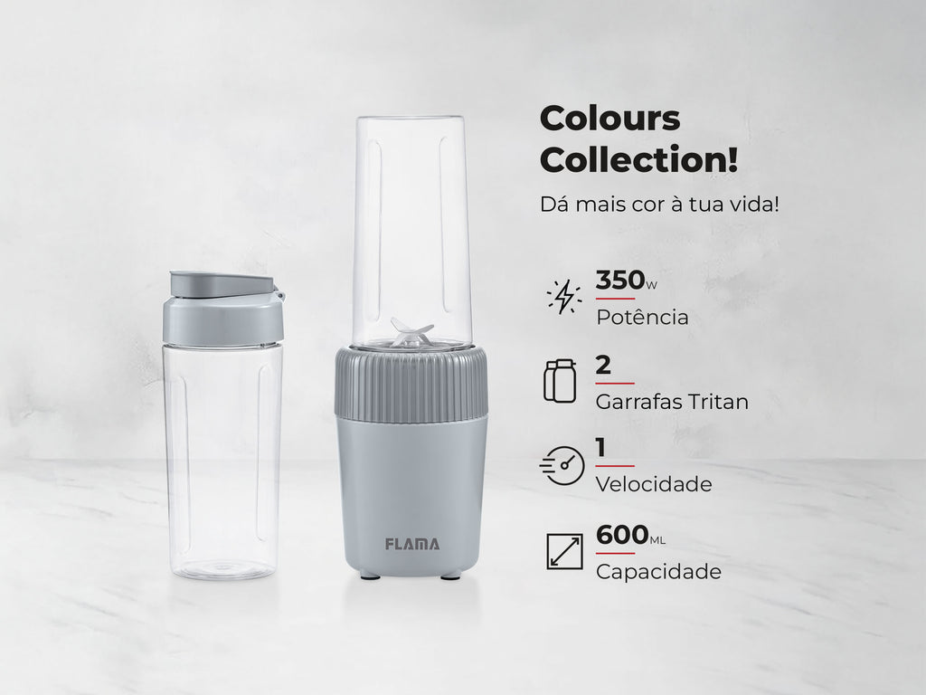 Liquidificadora To-Go Stone Gray 2222FL