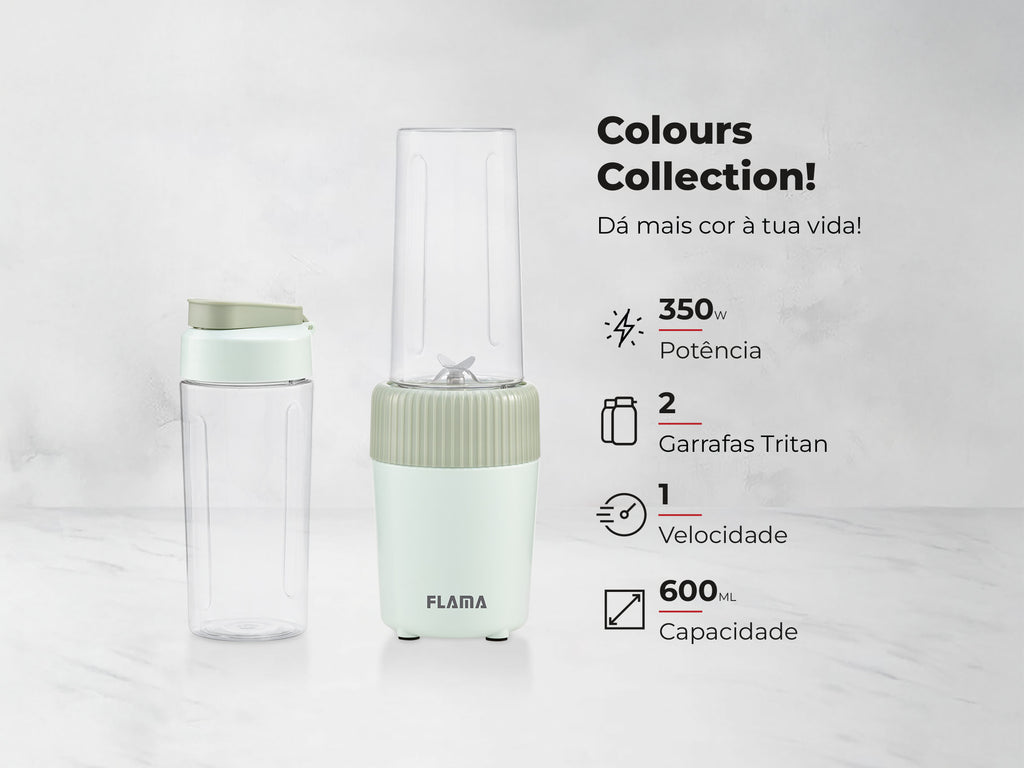 Liquidificadora To-Go Mint Green 2224FL