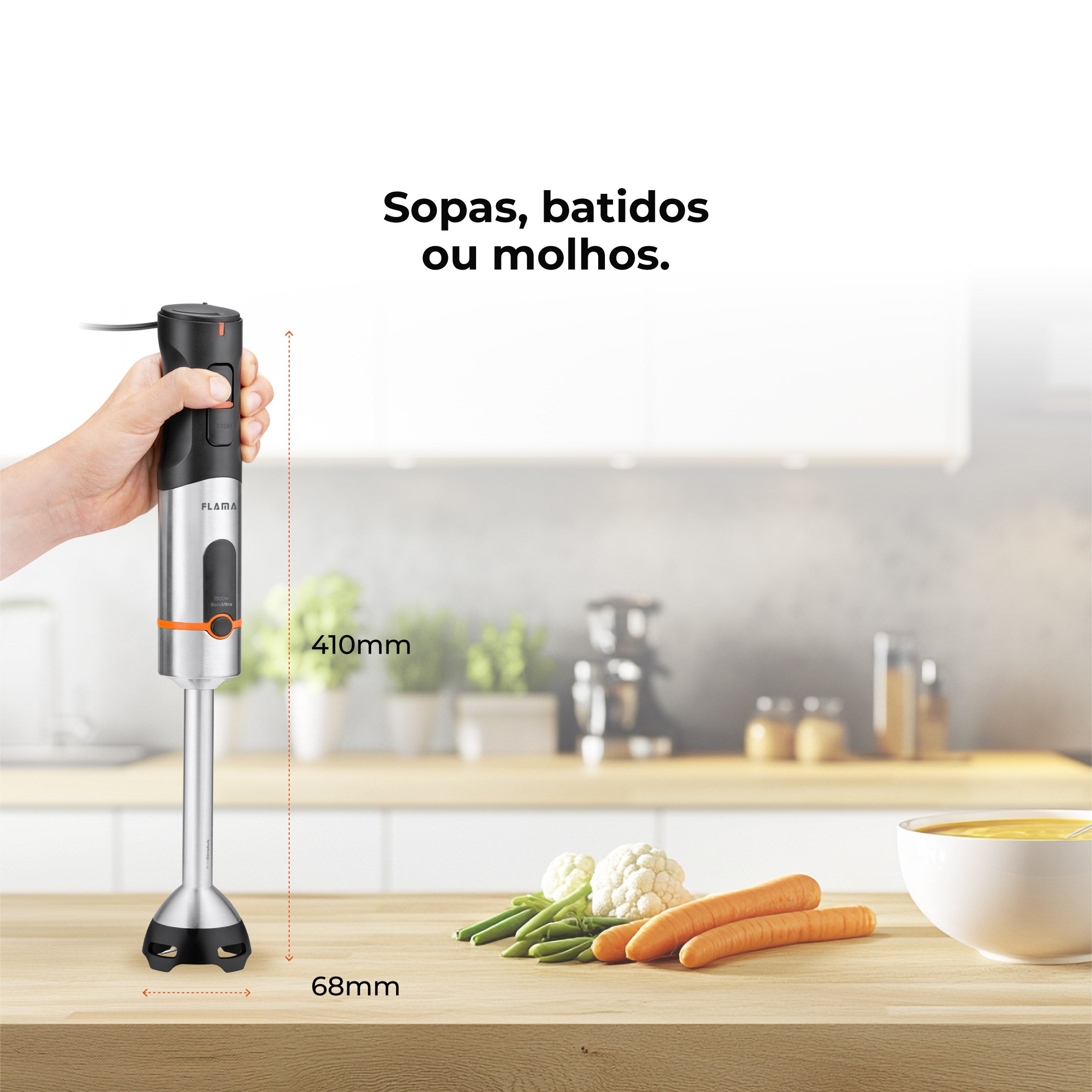 Varinha Mágica BlendUltra AntiScratch 1500W 2062FL