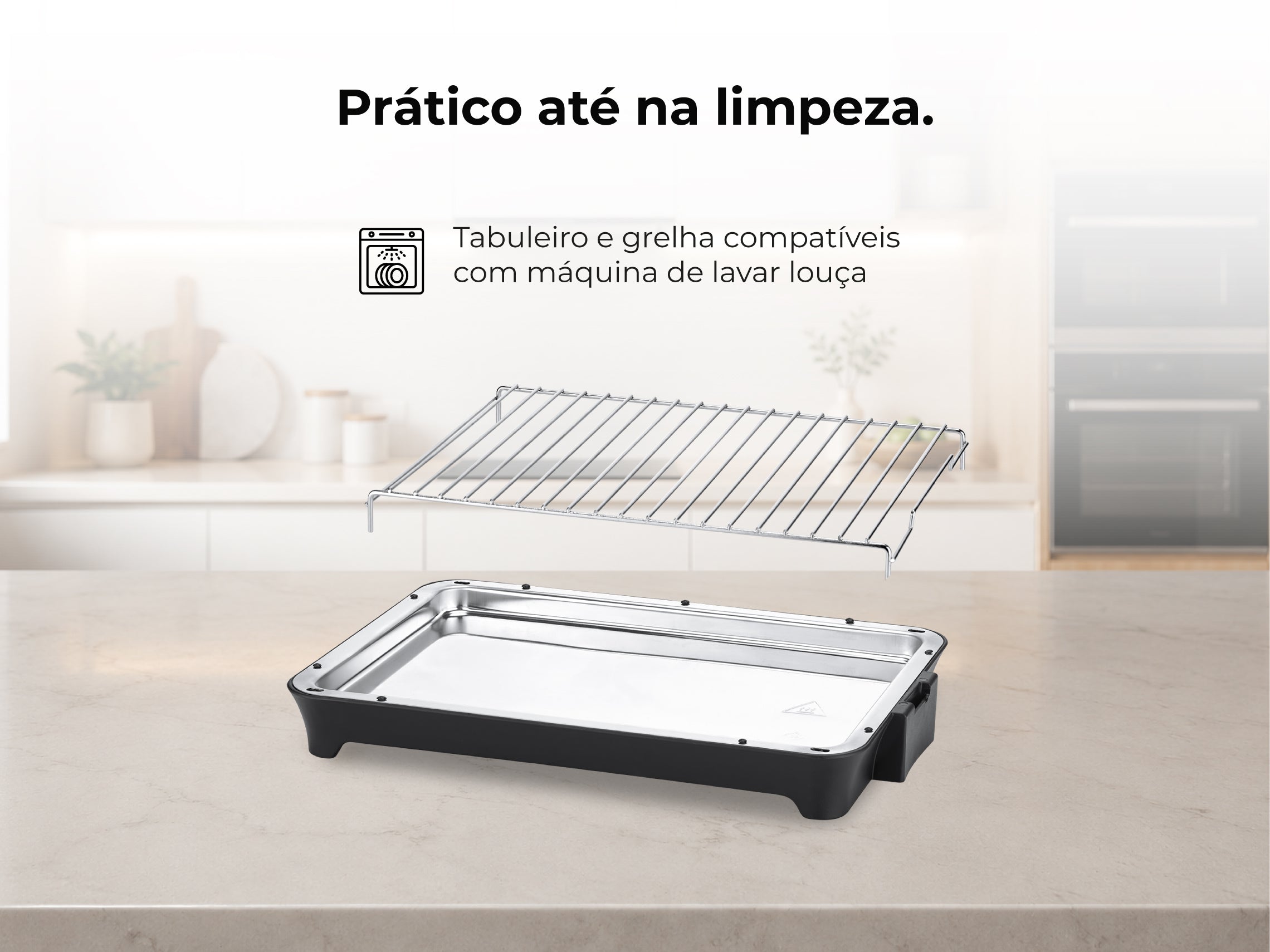 Grelhador Elétrico de Resistência HeatUltra M 2400W 4323FL