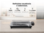 Grelhador Elétrico de Resistência HeatUltra EasyFlip M 2400W 4324FL