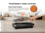 Grelhador Elétrico de Resistência HeatUltra EasyFlip M 2400W 4324FL