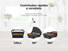 Grelhador Elétrico de Placas Inox HeatPro 2000W 4522FL