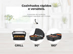 Grelhador Elétrico de Placas Inox HeatPro 2000W 4522FL