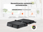 Grelhador Elétrico de Placas Inox HeatPro 2000W 4522FL