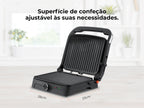 Grelhador Elétrico de Placas Inox HeatPro 2000W 4522FL
