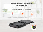 Grelhador Elétrico de Placas SlideControl HeatPro 2000W 4586FL