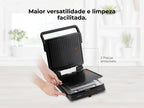 Grelhador Elétrico de Placas SlideControl HeatPro 2000W 4586FL