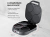 Máquina de Panquecas 4 Cavidades 4906FL