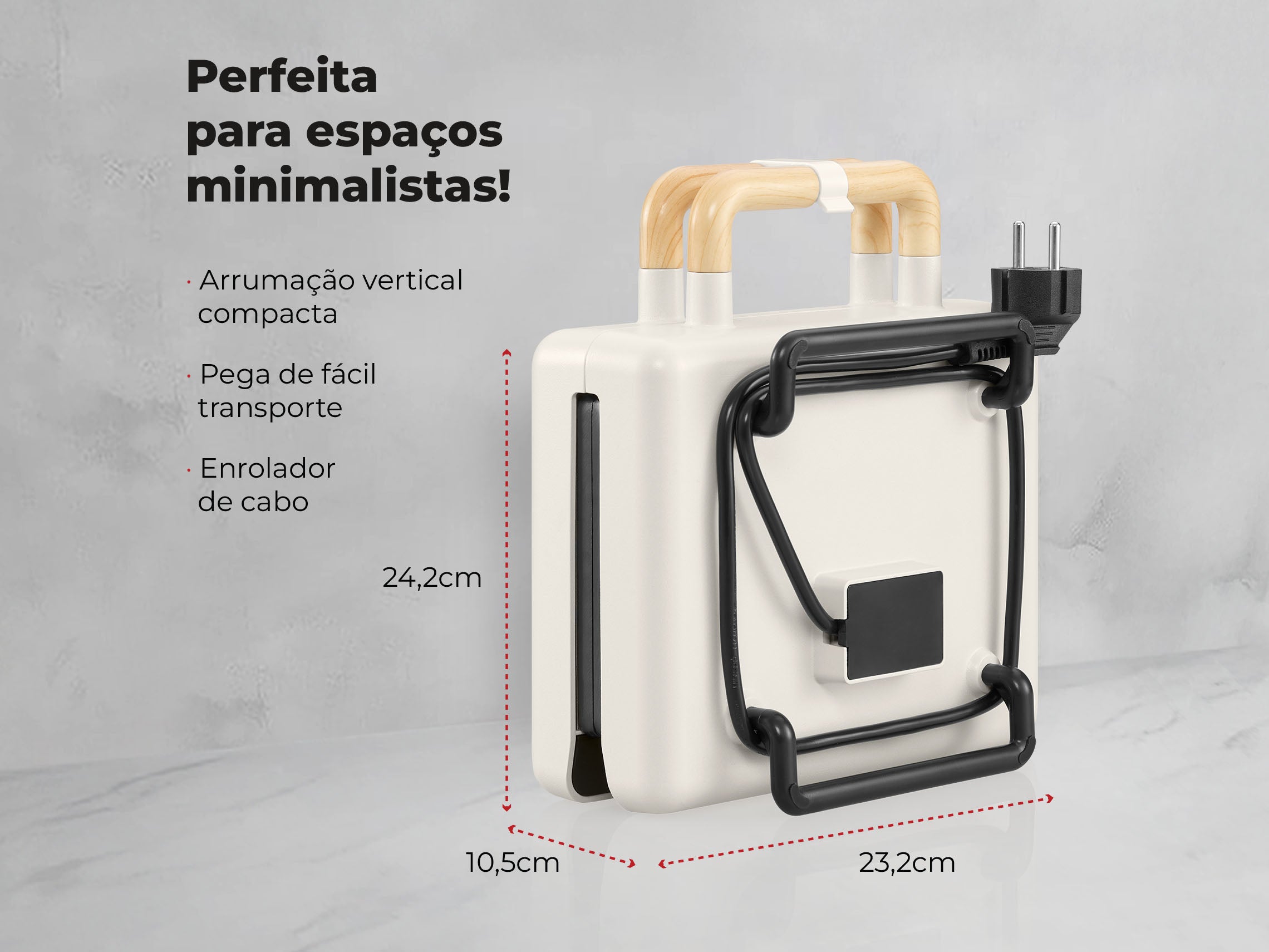 Sanduicheira Grill Pearl White 800W 4961FL