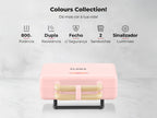 Sanduicheira Grill Cherry Pink 800W 4963FL