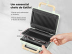 Sanduicheira Grill Mint Green 800W 4964FL