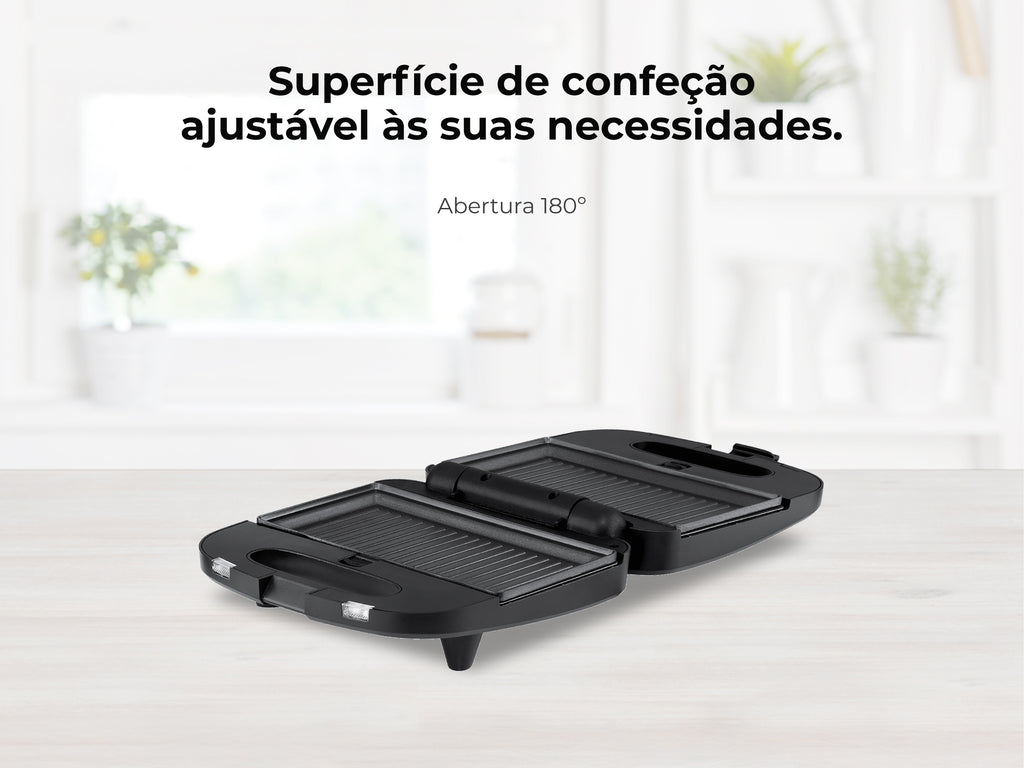 Sanduicheira Preta 800W 4972FL