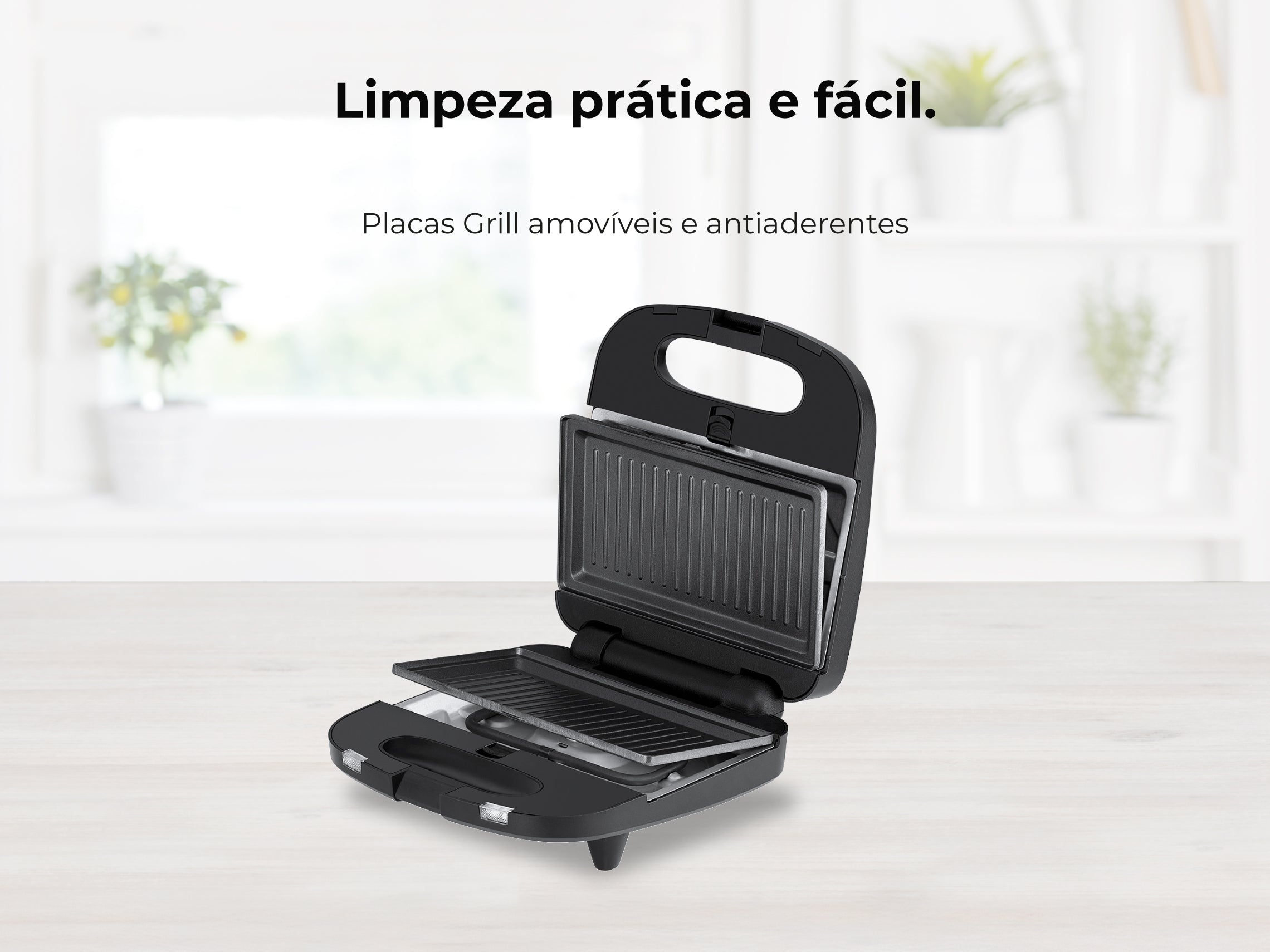 Sanduicheira Preta 800W 4972FL