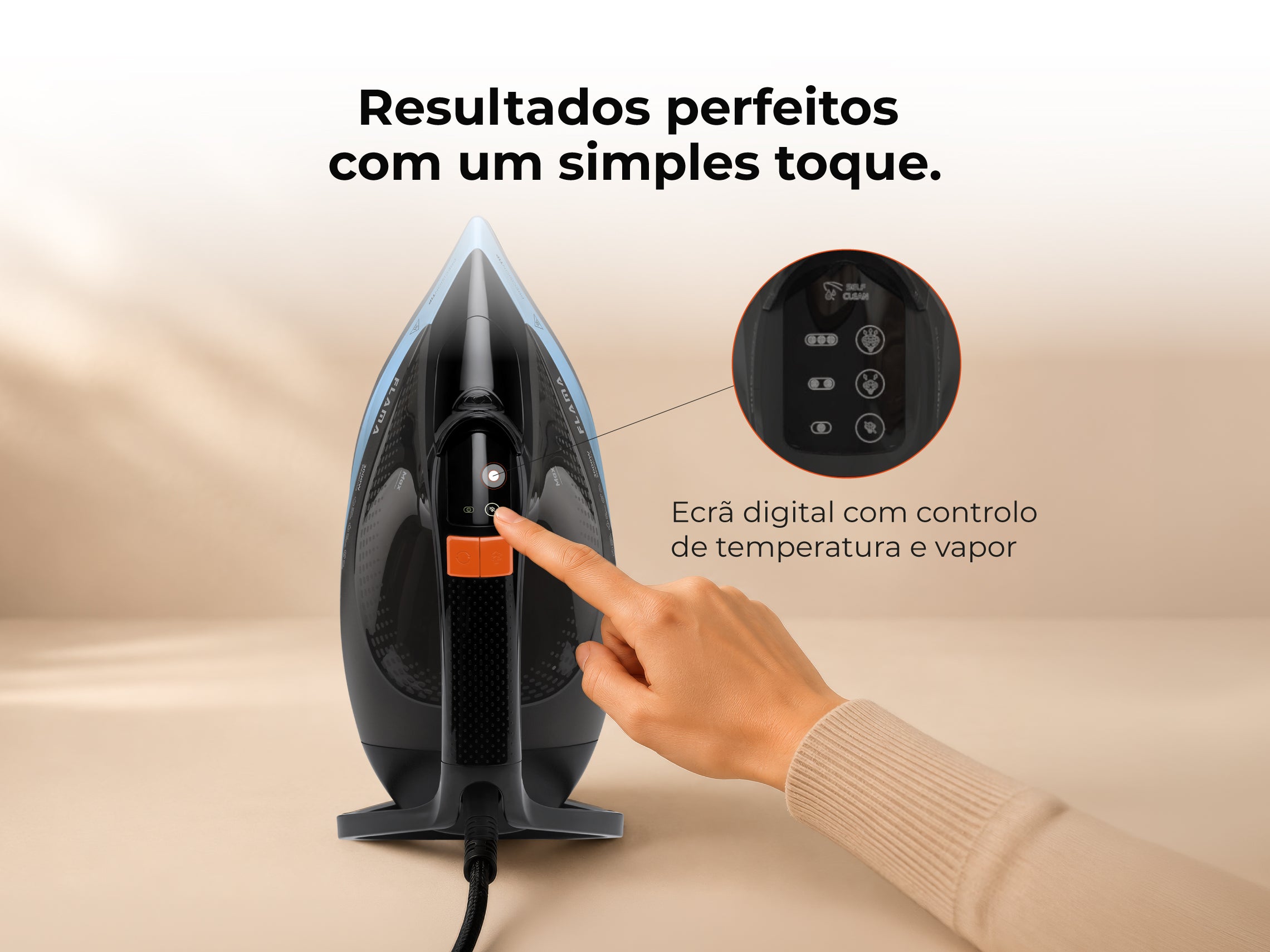 Ferro a Vapor SteamUltra SmartGrip 3000W 5399FL