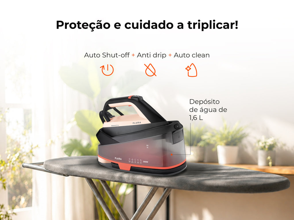 Ferro com Caldeira SteamUltra 3000W Bege 5541FL