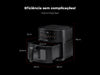 Fritadeira Sem Óleo Air Fryer C/ Janela 6L 644FL