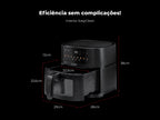 Fritadeira Sem Óleo Air Fryer C/ Janela 6L 644FL